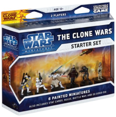 The Clone Wars Starter: A Star Wars Miniatures Game Starter (Star Wars Miniatures Product)