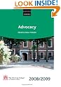 Advocacy 2008-2009: 2008 Edition (Bar Manuals)
