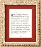 Desiderata Art Poster Print, 8x10