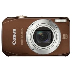 Canon IXUS 1000 HS Digitalkamera (10 Megapixel, 10-fach opt. Zoom, 7,6 cm (3 Zoll) Display, Full HD Video, bildstabilisiert ) braun