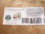 Starbucks Free Drink Coupons