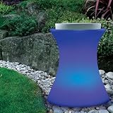 Glow Hocker – bunt – mit Farbwechsel