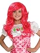 One Size Child Strawberry Shortcake Costume Wig