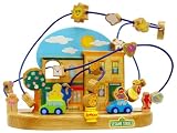 Sesame Street Elmo & Friends Wood Busy Beads