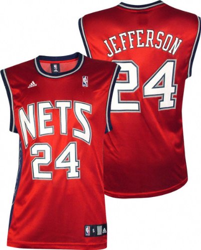 Richard Jefferson New Jersey Nets Red Youth Replica Adidas NBA Jersey