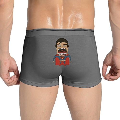 Helling Superman Mens Cotton Boxer Brief Underpants