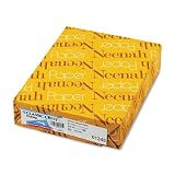 Neenah Paper 01345 Classic Crest Premium Paper, 24 lb, 8.5 x 11 Inches, White, 500 Sheets per Ream, Classic Natural White