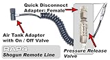Paintball Shotgun Remote Line with Pressure Release Valve