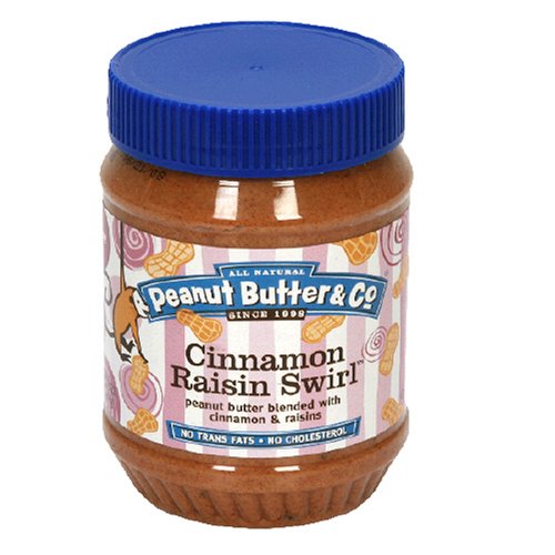 Peanut Butter & Co. Cinnamon Raisin Swirl, 16-Ounce Jar (Pack of 4) by Peanut Butter & Co.