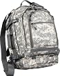 ACU Digital Camouflage Military MOLLE Comaptible Travel Backpack w/Shoulder Straps