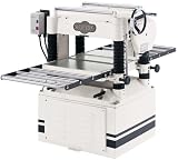 SHOP FOX W1718 5 HP 20-Inch Spiral Cutterhead Planer with Closed Stand
