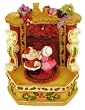 San Francisco Music Box Company - Mr. And Mrs. Claus Dancing Santa Claus Is Coming to Town