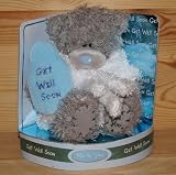 Me to You Teddy Bär mit Bademantel und Wärmflasche “GET WELL SOON” ca.: 13 cm 116108