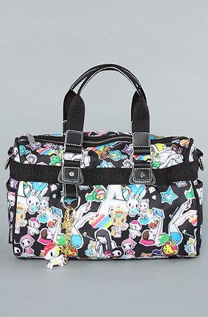 tokidoki The Bello Handbag in Fumetto,Bags (Handbags/Totes) for Women, One Size,Multi