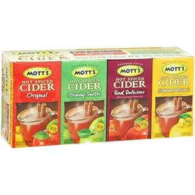 Mott's Hot Spiced Cider Variety - 36 Packets , Each 0.74 Oz. Ct.
