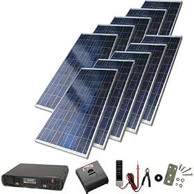 Sunforce Products Solar Backup Power System - 800 Watts