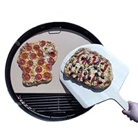Grilled Pizza Stone and Pizza Peel Set