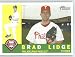 Brad Lidge / Philadelphia Phillies - 2009 Topps Heritage Card # 103 - MLB Baseball Trading Card in Screwdown!