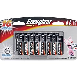 BATTERY, 16-PACK ENERGIZER MAX AA