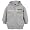 Georgia Tech Yellow Jackets Ash Youth Established Full Zip Hoody Sweatshirt