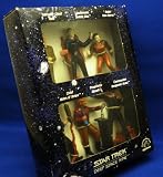 Star Trek: Deep Space Nine Collectible Figurine Set - Security Chief Odo, Lieutenant Jadzia Dax, Major Kira Nerys, Chief Miles O'Brien, Proprietor Quark and Commander Benjamin Sisko