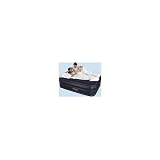 New Intex Rising Comfort Airbed Queen High-Powered Built-In Electric Pump Dual-Chamber Construction