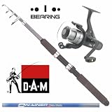 DAM Tele Spinset 2,10m Angelset Teleskop 30- 60g