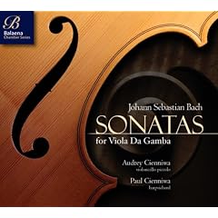 Bach: Sonatas for Viola da Gamba