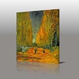 VINCENT VAN GOGH Alyscamps Gallery Framed Canvas Art Print Ready To Hang NEW
