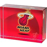 NBA Miami Heat Shadow Design Team Logo Desk Ornament/Paperweight