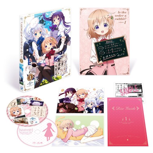 ご注文はうさぎですか? 第1巻 (イベント優先販売申込券付き 初回限定版) [Blu-ray]
