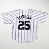 Majestic Yankees/Teixeira Replica Home Jersey ,24