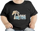 Flint Tropics Retro Washed オーガニックベビーTシャツ 12 - 18 Months