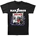 Black Sabbath Men's Sabotage Vintage T-shirt Black