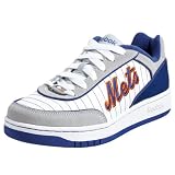Reebok Men's MLB Clubhouse Uniform Sneaker,White/Royal (Mets),14 M