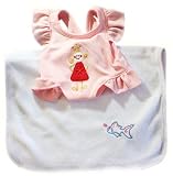 Pink Swimsuit and beach towel fits 8-10 most Webkinz, Shining Star and 8-10 Make Your Own Stuffed Animals