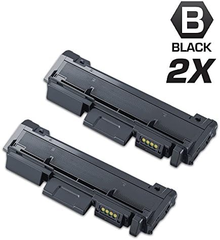 INKUTEN ® 2 Pack Compatible MLT-D116L (MLT-D116S) High Yield Toner For Samsung MLTD116L SL-M2625D, SL-M2675F, SL-M2825DW, SL-M2835DW, SL-M2875FD, SL-M2875FW, SL-M2885FW Printers
