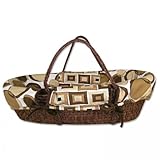 Moses Basket Set - Bubble Brown (Brown) (9"H x 13"W x 27"D)