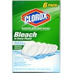 Clorox Automatic Toilet Bowl Cleaner, 6 Tablets Per Pack (Pack of 2) Total 12 Tablets