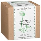 SerendipiTea G' Day Mate, Organic Yerba Mate & Organic Mint Tea & Tisane, 4-Ounce Boxes (Pack of 2)