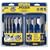 Irwin Industrial Tools 341008 Speebor Blue Groove Pro Spade Bit Set with Case, 8-Piece