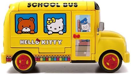 Exclusive Hello Kitty 40th Anniversary School Bus Playset