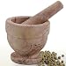 Herb & Spice Accessories Mortars & Pestles Red 3 1/4