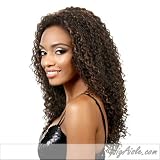 LFE-ACER (Motown Tress) - Synthetic Lace Front Wig in JET BLACK
