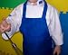 Kitchen & Housewares : BLUE APRON KIDS CHILDREN FITS 2-7 YR OLDS 15x21 INCHES REAL FABRIC 100% POLY GIFT PARTY FAVOR