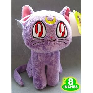 Sailor Moon: 8-inch Luna Cat Plush by 