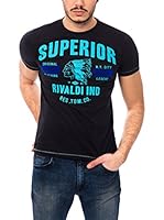 Rivaldi Camiseta Manga Corta (Negro)