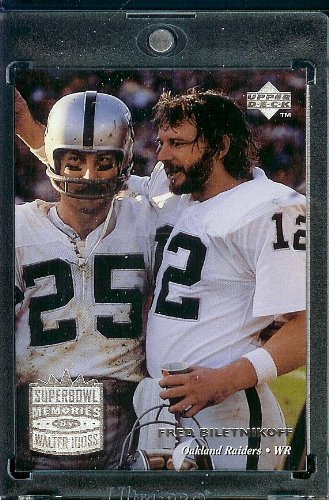 1997 Upper Deck Legends # 192 Fred Biletnikoff Oakland Raiders Football Card - Mint !!