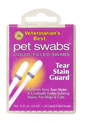Veterinarian's Best Pet Swabs Tear Stain Guard, 24 Count