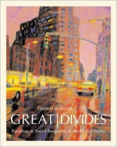great divides readings in social inequality in the united states